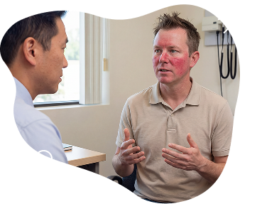 Rosacea diagnosis